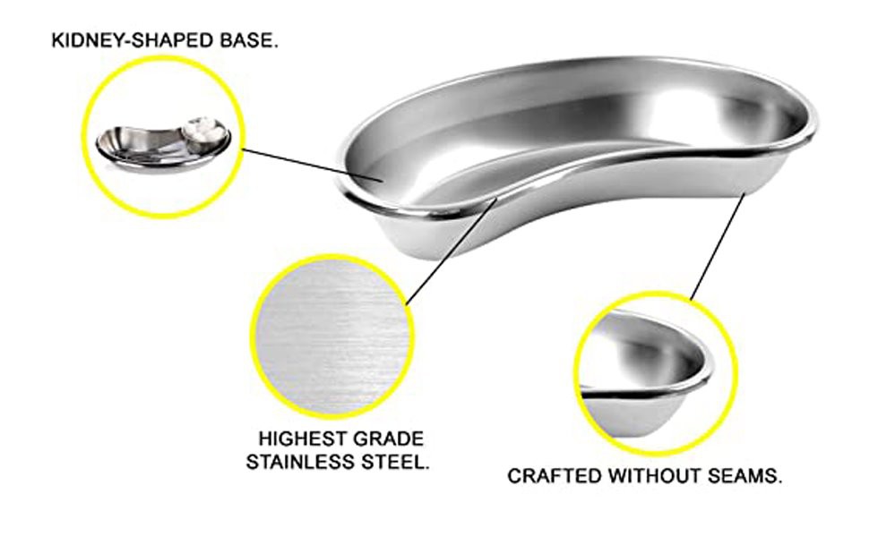 Medicine Kidney-Shaped Dish